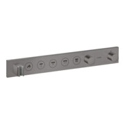 hansgrohe Set de montage Axor Select thermostat encastré, 5 utilisations, brossé bleu vc