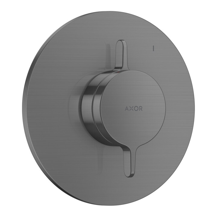 hansgrohe Set de montage complet Axor One mitigeur encastré 1 sortie brossé bleu chrome