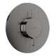 hansgrohe Set de montage complet Axor One mitigeur encastré 2 sorties chrome noir poli