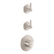 hansgrohe Set de montage complet Axor One thermostat encastré 2 consommateurs ES finition