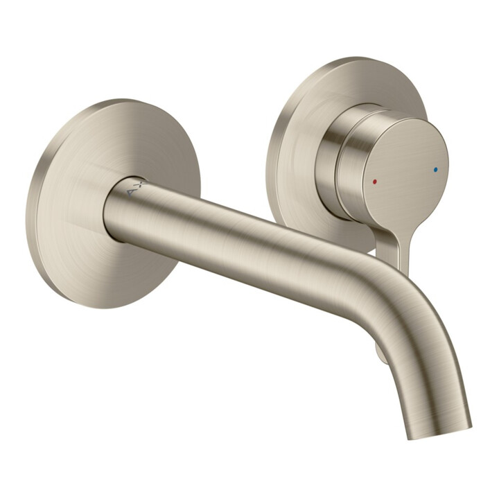 hansgrohe Set de montage complet Axor One UP-EHM avec levier, bec 160 mm brossé nickel