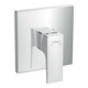 hansgrohe Set de montage complet Metropol Mitigeur encastré avec douchette, levier, 1 usage, chrome