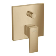 hansgrohe Set de montage complet Mitigeur baignoire encastré Metropol, levier, bronze brossé