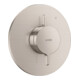 hansgrohe Set de montage complet mitigeur encastré Axor One finition acier inoxydable