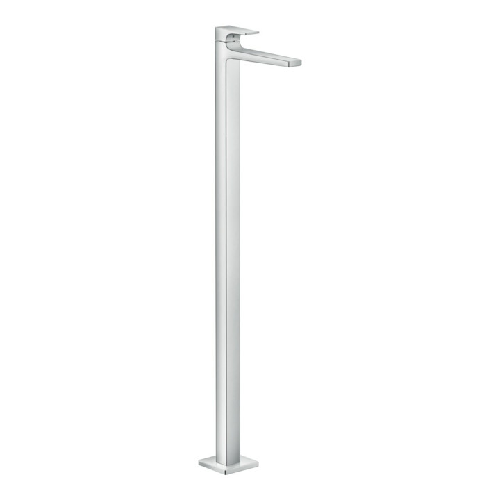 hansgrohe Set de montage complet Mitigeur lavabo Metropol, sol, levier médian, sans garniture, chrome