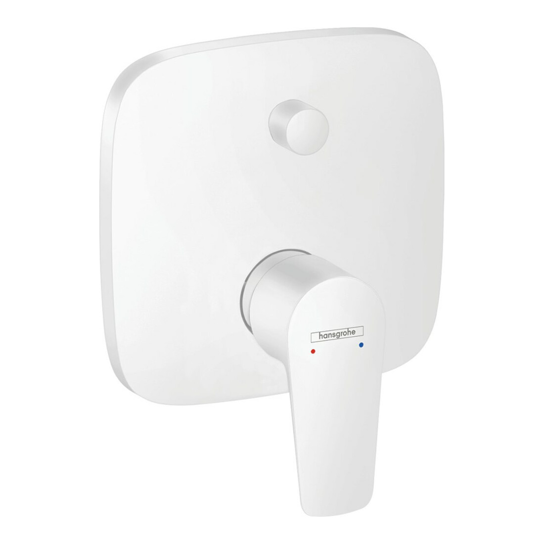 hansgrohe Set de montage complet Talis E Mitigeur baignoire encastré, blanc mat