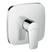 hansgrohe Set de montage complet Talis E mitigeur encastré douche, 1 utilisateur, chrome-1