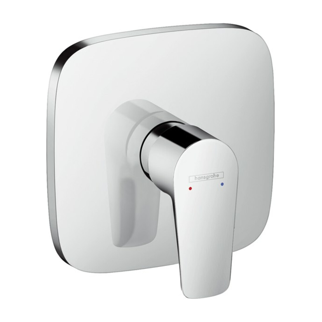 hansgrohe Set de montage complet Talis E mitigeur encastré douche, 1 utilisateur, chrome
