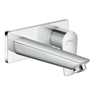 hansgrohe Set de montage complet Talis E Mitigeur lavabo encastré, saillie 165 mm, chrome