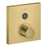 hansgrohe Set de montage prêt à l'emploi ShowerSelect UP-THM, 1 voie, carré, laiton brossé