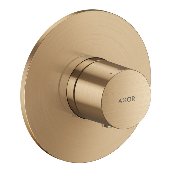 hansgrohe Set de montage prêt à l’emploi thermostat encastré Axor One bronze brossé