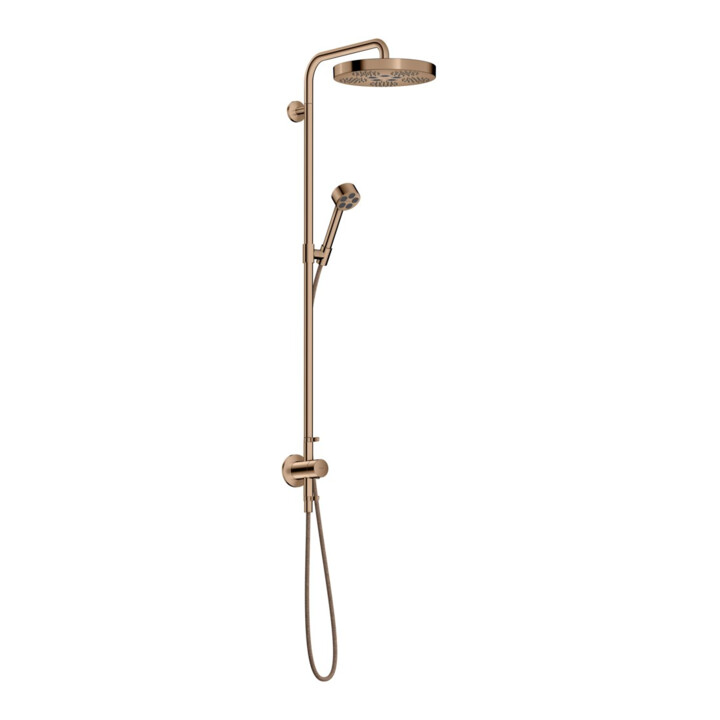hansgrohe Set de montage prêt à poser Axor One UP-Showerpipe 1j Eco 8 l/m poli r gol