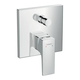 hansgrohe Set de montage prêt Metropol mitigeur bain encastré, levier, chrome