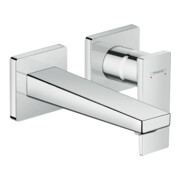 hansgrohe Set de montage prêt Metropol Mitigeur lavabo encastré, avec levier, bec 165 mm, chrome-4