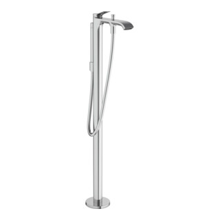 hansgrohe Set de montage prêt Vivenis Mitigeur bain monocommande au sol, chrome