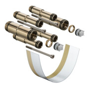 hansgrohe Set de rallonge Axor One 25 mm, pour mitigeur thermostatique encastré, chrome