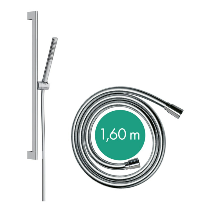 hansgrohe Set douche Pulsify S Barre de douche 663 mm, chrome