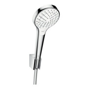 hansgrohe Set support de douche Croma Sel. S Vario 1250mm flexible, blanc/chrome-1