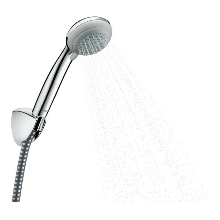hansgrohe Set support de douche Crometta 85 Vario 1250mm avec flexible, chrome