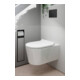 hansgrohe Set WC mural EluPura S blanc, 540 mm, Slim, chasse AquaHelix