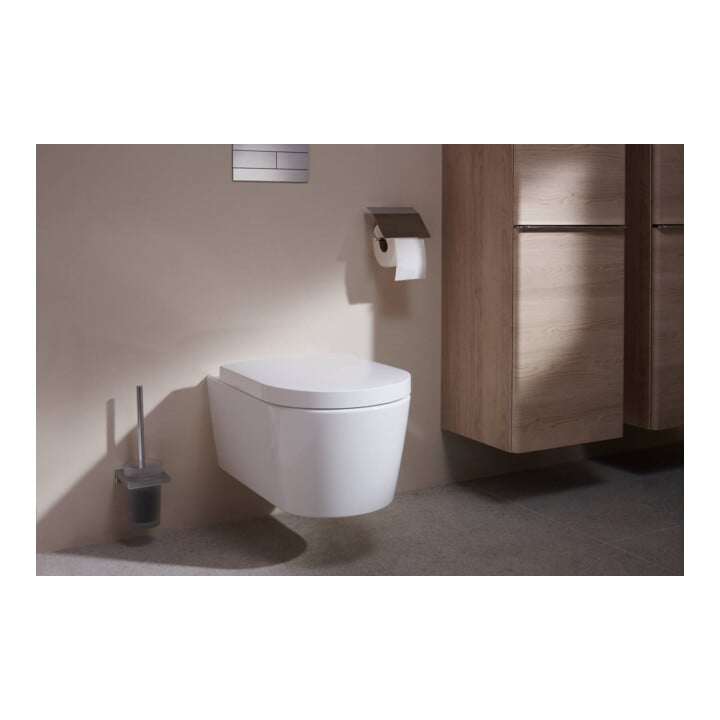 hansgrohe Set WC mural EluPura S blanc, 540 mm, Slim, chasse AquaHelix