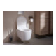 hansgrohe Set WC mural EluPura S blanc, 540 mm, Slim, chasse AquaHelix