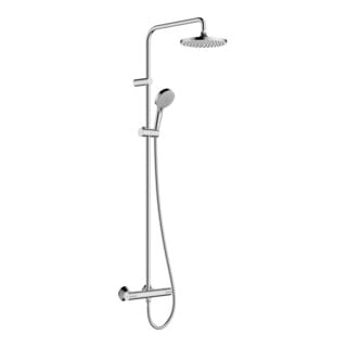 hansgrohe Showerpipe 200 Vernis Blend mit Brausethermostat, 1jet, chrom