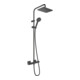 hansgrohe Showerpipe 230 Vernis Shape mit Thermostat, 1jet, mattschwarz-3