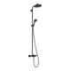 hansgrohe Showerpipe ACT S 240 1j Wannen-THM Eco matt-schwarz