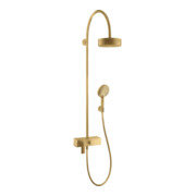 hansgrohe Showerpipe Axor Citterio b gol opt, m EHM, Kopfbrause, 180mm, 1j