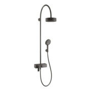 hansgrohe Showerpipe Axor Citterio brush. bla vc, m EHM, Kopfbrause, 180mm, 1j