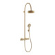 hansgrohe Showerpipe Axor Citterio m TH, Kopfbrause, 180mm, 1j, brush. bron-1