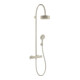 hansgrohe Showerpipe Axor Citterio m Thermostat, Kopfbrause, 180mm, 1j, brush. ni.-1