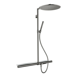 hansgrohe Showerpipe Axor m TH 800, Kopfbrause 350mm, 1j, pol. bla vc