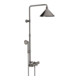 hansgrohe Showerpipe Axor m TH, Kopfbrause, 240mm, 2jet, pol. bla vc-1
