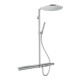 hansgrohe Showerpipe Axor m Thermostat 800, Kopfbrause 350mm, 1jet, chrom-1