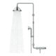 hansgrohe Showerpipe Axor m Thermostat, pomme de douche 240 mm, 2 jets, chrome-2