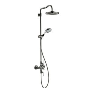 hansgrohe Showerpipe Axor Montreux m TH, Kopfbrause, 240mm, 1j, pol. bla vc