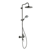 hansgrohe Showerpipe Axor Montreux m TH, Kopfbrause, 240mm, 1j, pol. bla vc