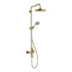 hansgrohe Showerpipe Axor Montreux m TH, Kopfbrause, 240mm, 1j, pol. gol opt-1