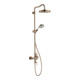 hansgrohe Showerpipe Axor Montreux m Thermostat, Kopfbrause, 240mm, 1j, pol. r gol-1