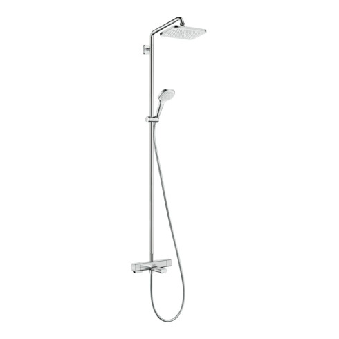 hansgrohe Showerpipe Croma E 280 avec thermostat baignoire, 1jet, chrome