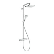 hansgrohe Showerpipe Croma E 280x170mm, avec thermostat, 1 jet, chrome-1