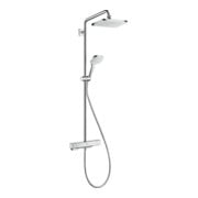 hansgrohe Showerpipe Croma E 280x170mm, mit Thermostat, 1jet, chrom