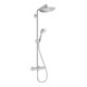 hansgrohe Showerpipe Croma Select S mit Thermostat, Handbrause 3jet, chrom-1