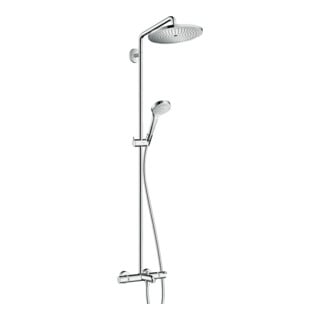 hansgrohe Showerpipe Croma Select S 280 1jet, avec thermostat baignoire, chrome