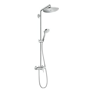 hansgrohe Showerpipe Croma Select S 280 1jet, mit Einhebelmischer, chrom