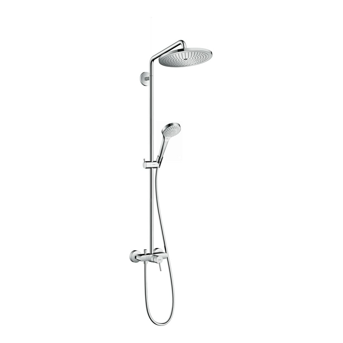 hansgrohe Showerpipe Croma Select S 280 1jet, mit Einhebelmischer, chrom