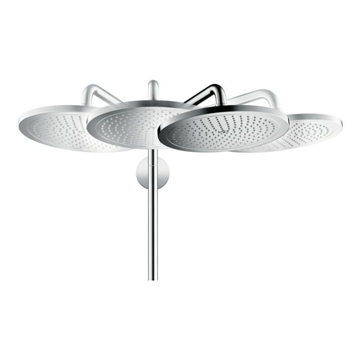 hansgrohe Showerpipe Croma Select S avec thermostat, douchette 3 jets, chrome