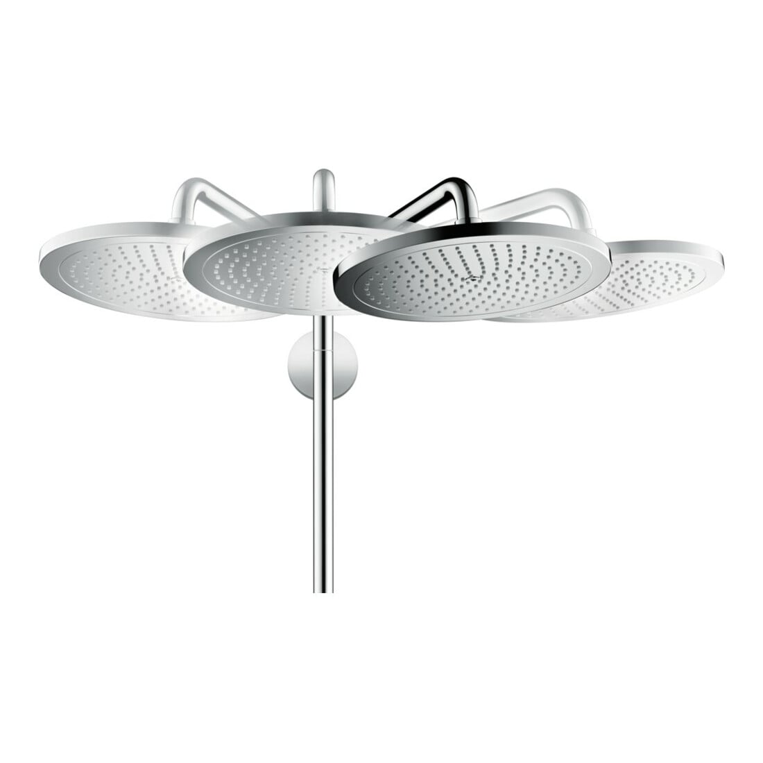 hansgrohe Showerpipe Croma Select S avec thermostat, douchette 3 jets, chrome